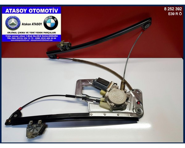 BMW E39 SAĞ ÖN CAM KRİKOSU 8252392 8252394 8236860 8159832 51338252394 51338236860 51338159832 MOTOR 67628360512 SOL ÖN CAM KİRİKOSU 8252391 8252393 - 8236859 - 8159831 51338252393 51338236859 51338159831 , 67628360511